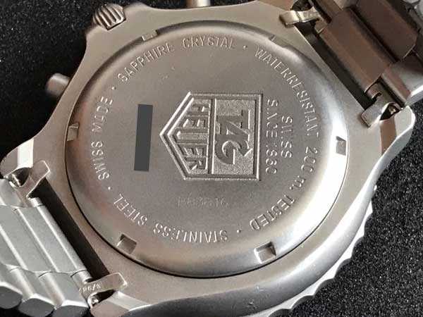 TAG HEUER タグホイヤー パイロット ブラック文字盤 タグホイヤー社OH済