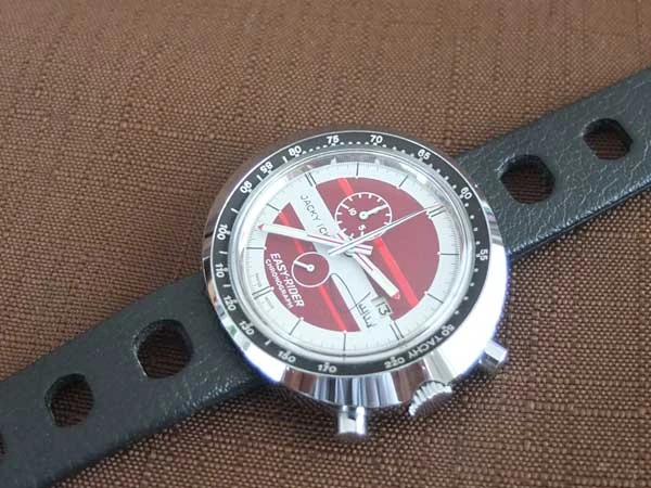 ホイヤー HEUER ビンテージ ジャッキー・イクス イージーライダー 手巻き クロノグラフ HEUER EASY RIDER JACKY ICKX model レッドダイアル