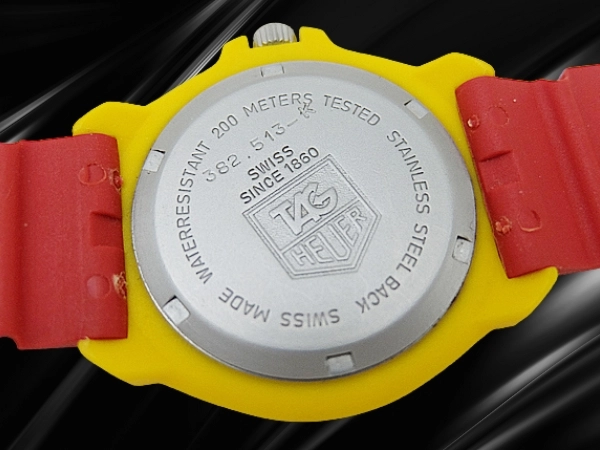 タグホイヤー フォーミュラ1 片山右京モデル Ref.382.513-K ブルーダイヤル サイン入り ラバーベルト仕様 クオーツ TAG HEUER PROFESSIONAL FORMULA1 [代行おまかせコース]