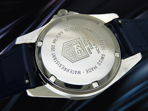 タグホイヤー 1000 プロフェッショナル 200m Ref.980.613N SS ブルーダイヤル 社外ベルト仕様 クオーツ TAG HEUER professional [代行おまかせコース]