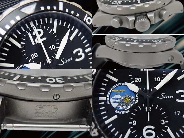 ジン 757 クロノグラフ Cal.7750 SS ブラックダイヤル オートマチック 世界限定250本 Sinn 757.P Fliegerstaffel Limited Edition [代行おまかせコース]