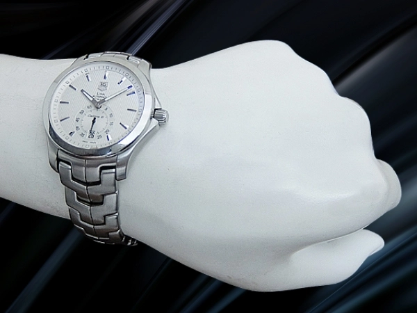 タグホイヤー リンク キャリバー6 Ref.WJF211B SS シースルー シルバーダイヤル S字型ブレス装着 オートマチック TAG HEUER Link Calibre 6 [代行おまかせコース]