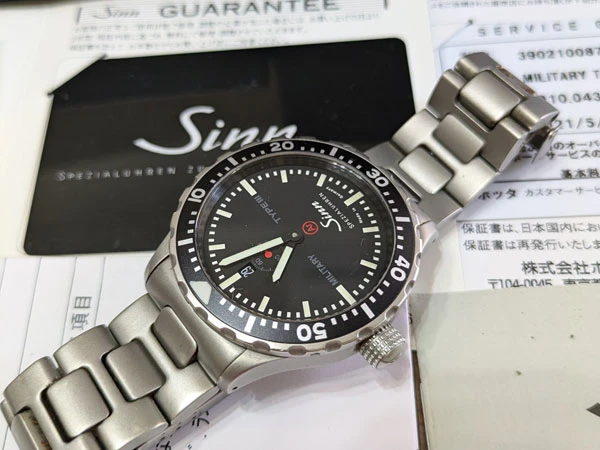 ジン 日本限定300本 ミリタリータイプ3 箱・保証書・サービス保証書・修理明細書、取扱説明書等付属