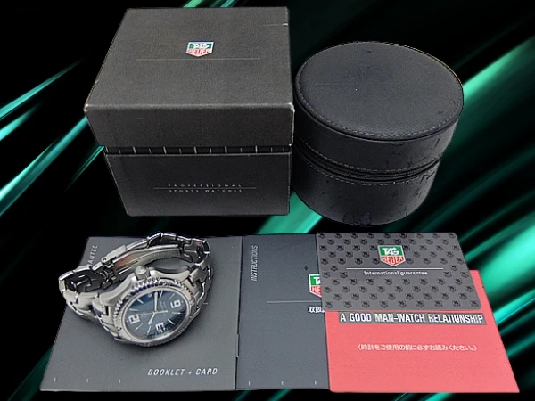 タグホイヤー  プロフェッショナル 200 Ref.WT1119.BA0551 SS グリーンダイヤル S字型ブレス装着 クオーツ 1000本限定モデル TAG HEUER LINK PROFESSIONAL [代行おまかせコース]