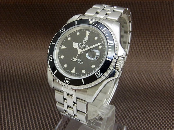 チューダー ミニサブ  Ref.73190 黒 SS 5連ブレス ボーイズ オートマチック BOX・ギャラ等付属 TUDOR PRINCE DATE MINI-SUB [代行おまかせコース]