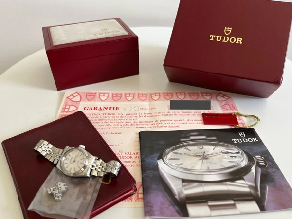 チューダー TUDOR チュードル プリンセスオイスターデイト 92400 ホワイト文字盤 レディース ギャランティー付属