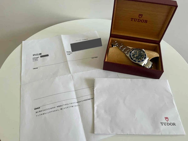 TUDOR チュードル 青サブマリーナ イカサブ 9411 スノーフレーク TUDOR社証明書・旧型ボックス付属