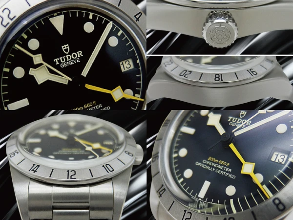 チューダー ブラックベイ プロ Ref.79470 SS ブラック スチール製リベットブレスレット装着 オートマチック BOX・ギャラ等付属 TUDOR Black Bay Pro [代行おまかせコース]