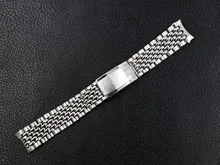 オメガ OMEGA 弓環 取付幅18ミリ 7連ライスブレスレット一式 Ref.1036 FF11 コンステレーション シーマスター ジュネーブ 18ミリ対応ブレス