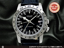 グリシン エアマン No.1 GMT 36 Ref.GL0370 SS ブラックダイヤル ベルト仕様 オートマチック BOX・ギャラ付属 GLYCINE AIRMAN [代行おまかせコース]