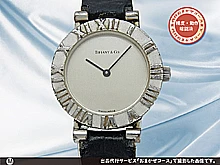 ティファニー アトラス Ref.L0640 スターリングシルバー SV925 グレーダイヤル ベルト装着 レディースモデル クォーツ BOX付属 TIFFANY&CO ATLAS [代行おまかせコース]