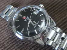 ラドー ゴールデンホース RADO Golden Horse 復刻版 黒文字盤 自動巻き オートマチック 希少美品