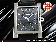 バルカン ゴールデン ヴォイス キャレ Ref.100118.090 SS バニエギョウシェダイヤル サイレントアラーム 自社製ムーブメント 専用ストラップ+尾錠装着 手巻き BOX・取説付属 VULCAIN Golden Voice Carre cricket [代行おまかせコース]