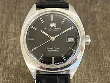 IWC ヨットクラブ Yacht Club ジェラルドジェンタデザイン ブラックミラーダイヤル Cal.8541 お魚リューズ