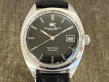 IWC ヨットクラブ Yacht Club ジェラルドジェンタデザイン ブラックミラーダイヤル Cal.8541 お魚リューズ