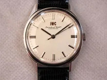 IWC オールド インター 手巻き SS Cal.89 17石 センターセコンド