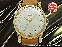 IWC オールドインター Cal.89 重量33g 18KYG 金無垢 ファンシーラグ 筆記体ロゴ パティナダイヤル CASSIS×HORWEEN社製 高級レザー装着 手巻き INTERNATIONAL WATCH Co. [代行おまかせコース]