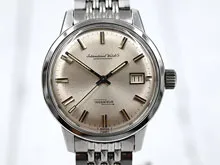 IWC インジュニア Ingenieur Jumbo Automatic Date Ref.866AD Big Crown Gay Freres Strap OH実施 Very Nice