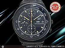 ポルシェデザイン クロノグラフ1 オルフィナ Ref.7176S Cal.レマニア5100 PVD ブラックダイヤル pdロゴ ブレス装着 映画トップガン トムクルーズ着用モデル オートマチック PORSCHE DESIGN by ORFINA MILITARY CHRONOGRAPH Ⅰ[代行おまかせコース]