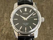 セイコー KINGSEIKO キングセイコー 44-9990 ブラック文字盤 44KS