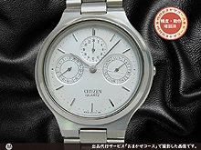 シチズン 多機能クオーツ 4300-S04506SMK SS 3カウンター ホワイトダイヤル ブレス仕様 CITIZEN [代行おまかせコース]