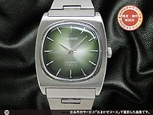 オリエント カリーナ クリスタル 17石 E471-12700 SS グリーンダイヤル ボーイズサイズ 手巻き ORIENT CARINA CRYSTAL [代行おまかせコース]