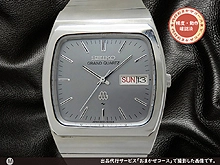 セイコー グランドクオーツ 9256-5000 SS トノー グレーダイヤル GQブレス仕様 ツインクオーツ SEIKO GRAND QUARTZ [代行おまかせコース]