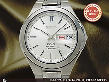 セイコー ドルチェ パーペチュアルカレンダー 8F33-0030 チタン シルバーダイヤル ブレス仕様 SEIKO DOLCE PERPETUAL CALENDAR [代行おまかせコース]