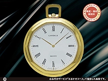 セイコー ラサール 懐中時計 9550-5339 GPケース ホワイトダイヤル チェーン付属 ポケットウオッチ クオーツ SEIKO LASSALE [代行おまかせコース]