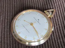 シチズン CITIZEN アラーム 懐中時計 17石 18K GP 国産初アラームポケットウォッチ 手巻き Citizen Alarm 美品