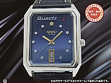 セイコー クオーツ V.F.A 3923-502A SS スクエア ブルーグラデーションダイヤル セコンドフラッシュ機能 SEIKO Quartz V.F.A. [代行おまかせコース]