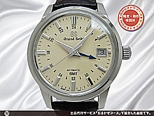グランドセイコー SBGM221G 9S66-00A0 SS アイボリーダイヤル シースルーバック 9SメカニカルGMT オートマチック BOX・保証書・GS規格検定合格証明書付属 GRAND SEIKO 9S Automatic Elegance Collection [代行おまかせコース]