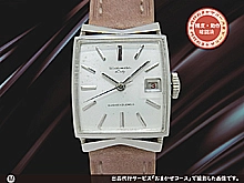 セイコーマチック レディ カレンダー 21石 2505-7010 WGP スクエア シルバーダイヤル 未使用社外レザーベルト オートマチック SEIKOMATIC LADY CALENDAR [代行おまかせコース]