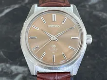 グランドセイコー GRANDSEIKO 4520-8000 キャメルダイヤル HI-BEAT 36000 GSメダリオン 45GS