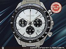 セイコー × ナノユニバース クロノグラフ SZSJ069 8T63-00N0 SS パンダ文字盤 ブレス仕様 別注モデル クオーツ BOX・保証書付属 SEIKO × nanouniverse [代行おまかせコース]