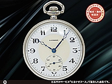 シチズン 懐中時計 第一号復刻モデル スターリングシルバー925 ホワイトダイヤル ポケットウォッチ クオーツ シチズン名付けの後藤新平・東京市長刻印 CITIZEN [代行おまかせコース]