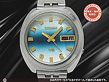 シチズン セブンスター V2 26石 Ref.4-771206-K 7700 SS 5面カットガラス グラデーションダイヤル ターンプッシュ式 デイデイト ブレス装着 オートマチック CITIZEN SEVEN STAR V2 [代行おまかせコース]