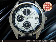 セイコー クロノグラフ 7T92-0CC0 SS パンダダイヤル ベルト装着 クオーツ SEIKO CHRONOGAPH [代行おまかせコース]