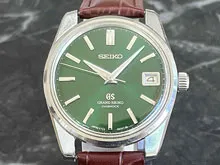 グランドセイコー GRANDSEIKO セカンドモデル 5722-9990 グリーン文字盤 獅子メダリオン 57GS