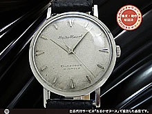 セイコー マーベル J14020 19石 赤機械 SS ギョーシェ ハニカム文字盤 社外レザー装着 アンティーク 手巻き SEIKO MARVEL [代行おまかせコース]