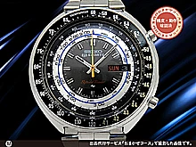 セイコー 5スポーツ スピードタイマー ラリーメーター 7015-7010 SS ブラックダイヤル 社外ブレス装着 オートマチック 2025年OH済 時計店OH明細付属 SEIKO 5 SPORTS Speed Timer [代行おまかせコース]