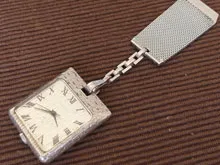 キングセイコー 56KS KING SEIKO 懐中時計 Ref.5621-5000 25石 自動巻 銀無垢 ポケットウオッチ Silver925 チェーン付き 希少美品