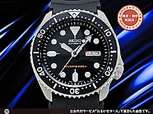 セイコー ダイバーズ 200m SKX007K1 7S26-0020 SS ブラックダイヤル ウレタンバンド装着 オートマチック ブラックボーイ 海外モデル BOX・保証書付属 SEIKO DIVER'S [代行おまかせコース]