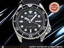 セイコー ダイバー 150m 6458-6000 SS 両方向回転ベゼル ブラックダイヤル ラバー装着 クオーツ SEIKO Diver QUARTZ [代行おまかせコース]