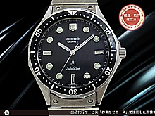 セイコー クオーツ シルバーウェーブ 6030-6000 SS ブラックダイヤル ブレス装着 ダイバースタイル SEIKO SilverWave [代行おまかせコース]