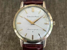 セイコー ロードマーベル 掘り文字盤 初期型 J14039 14K GOLD FILLED ハマグリケース 14金張りSD文字盤