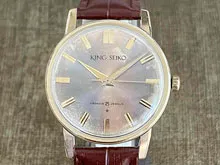 キングセイコー KINGSEIKO ファーストモデル 14KGF 金張り SD文字盤 J14102 盾メダリオン