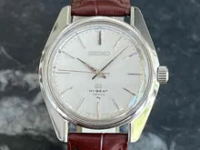 グランドセイコー GRAND SEIKO 4520-7001 絹目文字盤 ハイビート 45GS GSメダリオン