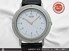 セイコー × ナノユニバース 別注シャリオ SCXP115 7N01-0JV0 SS ホワイトダイヤル 社外レザー装着 クオーツ 限定復刻モデル SEIKO CHARIOT × nano universe Limited Edition [代行おまかせコース]