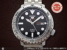 セイコー 5スポーツ 4R36-06N0 SS ボトルキャップ シースルー ブラックダイヤル 社外製ブレス装着 オートマチック グローバルモデル SEIKO 5SPORTS [代行おまかせコース]